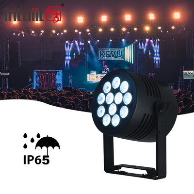 12x20W LEDパーライト IP65防水 RGBWA-UV 6IN1 DMX512 ステージ照明