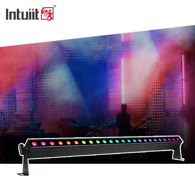 24*2W ディスコ DJ バッテリー駆動 ウォールウォッシャー DMX サウンドアクティブ LEDステージライトバー