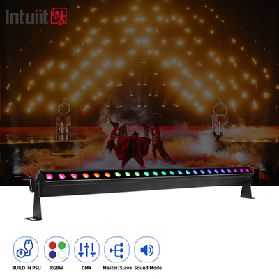 24x2W DMX LED BAR RGBW 4IN1 LEDステージ Dmx512 壁洗浄機 室内用 DJ ディスコライト