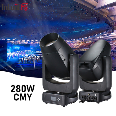 新着 IP66 280W LED ムービングヘッドステージライト BSW CMY ビームスポットウォッシュ 屋外用
