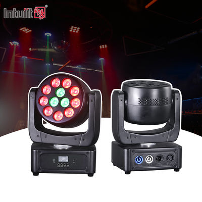 イベントショー ステージ照明 設備 DMX ビーム RGBW 12x8w LED ウォッシュ 動くヘッドライト
