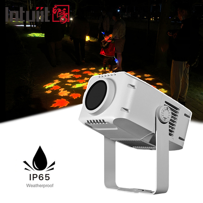 屋外ゴボプロジェクター 100W 広告プロジェクター 回転 LED 防水 IP65 ロゴゴボプロジェクターライト