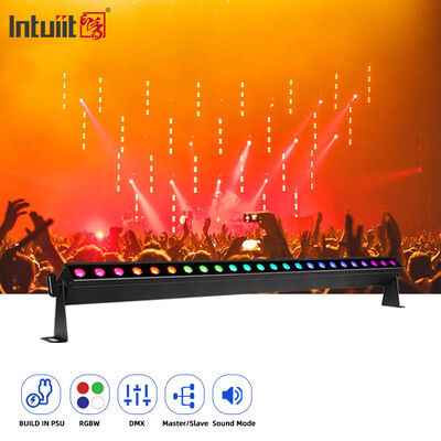 24X2W 4in1 RGBW LED ウォールウォッシャーライト LED ロングバーライト DMX 512