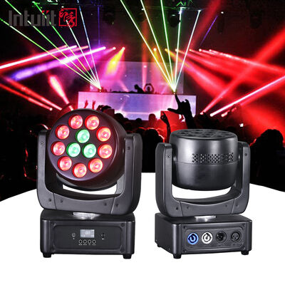 ミニ移動ヘッドライト 112*8W RGBW 4 in 1 LED ビーム 洗濯効果 ステージ照明 DJ KTV ホームパーティのためのスポットライト