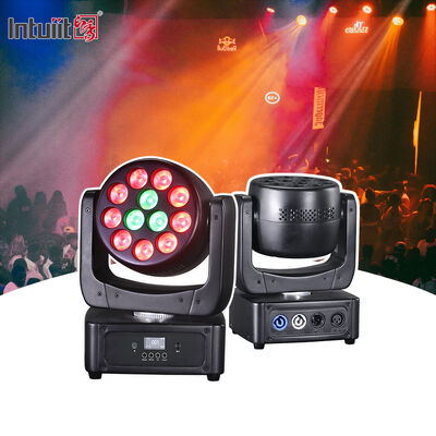 ステージ照明 DJ機器 プロフェッショナルイベント 12*8W RGBW 4in1 洗濯 LED ミニ移動ヘッドビームライト