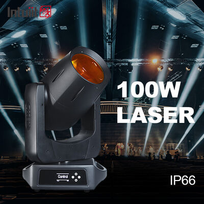 IP66 防水 100w 動く頭 ライト 屋外レーザー 動く頭