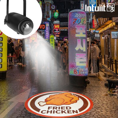 60W LED ロゴ GOBO プロジェクター Ip65 防水ライト ホテル 会社 店舗 結婚式 広告 内外使用