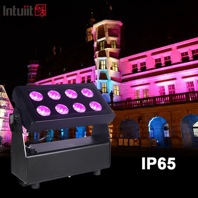 LED 8x15W RGBW ウォールウォッシャー ホテル ビラ 外壁 景観 LED ランプ 建物 照明 庭園 景観 屋外用 飾り付け