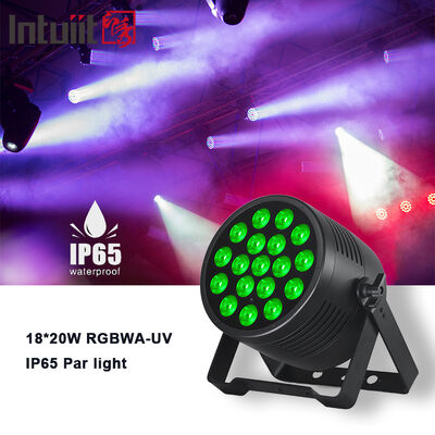 IP65 18x20w RGBAW UV LED Par アップライト 防水 LED Par ライト