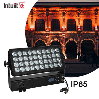プロ 400W LED 屋外ステージライト RGBW 4in1 40x10W IP65 洪水ライト DMX512 コンサートイベントフェスティバルショーのための洗濯ライト