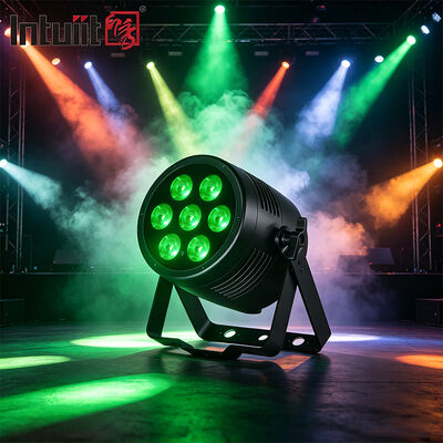 IP65 防水アルミ LED パールライト 7x20W RGBWA UV 6in1 DMX512 屋外イベント 結婚式ショーのためのプロフェッショナルステージアップライト