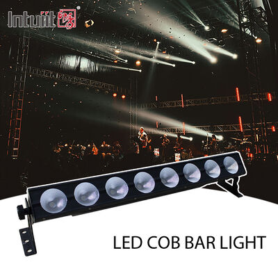 ピクセル制御 8x15W RGB 3in1 LED 線形バー DMX512 室内壁洗機 ステージ洗灯 結婚式パーティー バンケットホールクラブ