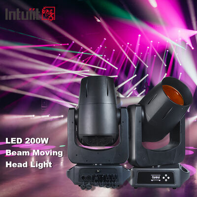 200 ワット LED ビーム移動ヘッドライト IP66 防水屋外舞台照明 DMX512 制御ホテルビルランドマークテーマパークショー