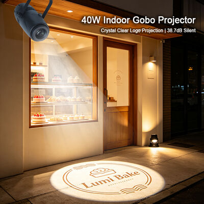 40W LEDゴボロゴプロジェクター 商業用広告プロジェクションライト