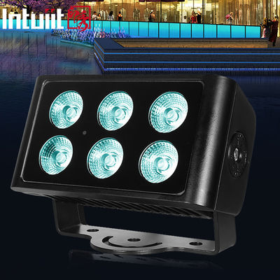 工場屋外LED洪水ライト6*5W 4-IN-1 RGBWをつけるLED
