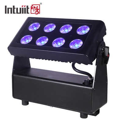 8*15w 4 In 1 Ip65 バッテリー付き LEDアップライト Rgbwパーティライト