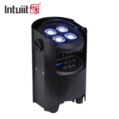 段階党電池の無線電信Uplightは1つのDjの標準ライトIR遠隔Wifi制御に付き4x12w RGBWAUV 4つをパーでとる
