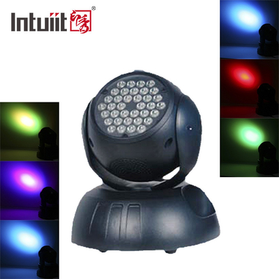 1移動ヘッド ズームレンズの洗浄に付きDMX512段階LEDの効果ライト36x3W RGB 4