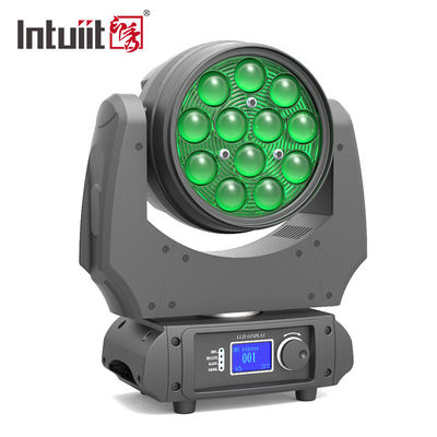 12x10w ズーム ウォッシュ LED ビーム Dj クラブ Dmx パーティー ステージ ライト用移動ヘッド ライト
